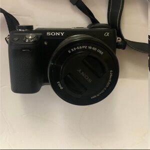 Sony NEX-6 16.1MP Mirrorless Digital Cam Sony SELP1650 16-50mm f/3.5-5